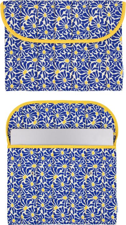Actual product image Kind Bag Laptop Sleeve 13" Abstract Flowers Blue (13")