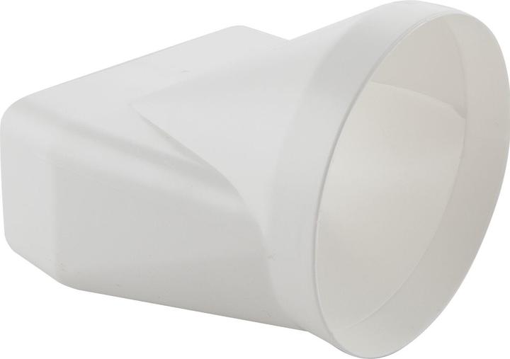 IKM Flat duct/round duct transition piece, ventilation duct system 150 184x99/ø 154mm