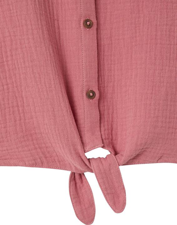 Image du produit Vertbaudet Mädchen Musselinbluse zum Binden (122)