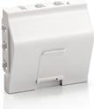 Immagine prodotto equip Inserto per scatola da incasso francese 1 Keystone RAL9010