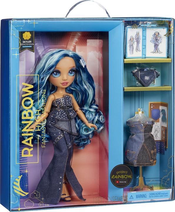 Actual product image Rainbow Fashion doll (assorted)
