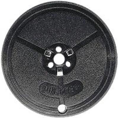 Actual product image Kores Ribbon silk black Gr.5+6D Hermes 13mm/10m (1.30 cm, Black)