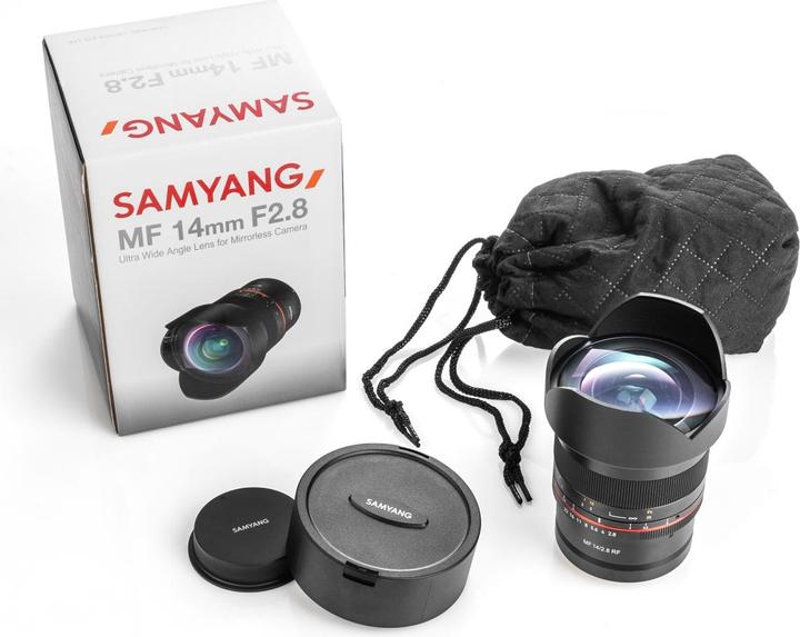Immagine prodotto Samyang MF 14mm F2.8 (Canon RF, Full-frame)