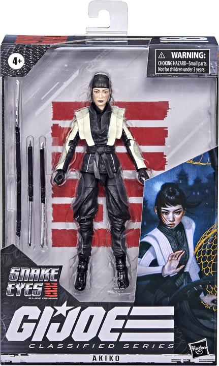 Produktbild Hasbro G.I. Joe Classified Series Snake Eyes: G.I. Joe Origins Akiko Figur 18, Premium Spielzeug mit spezie