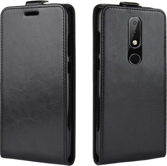 Produktbild MU Classic Crazy Horse Leder Flipcase Series (Nokia 5.1 Plus)