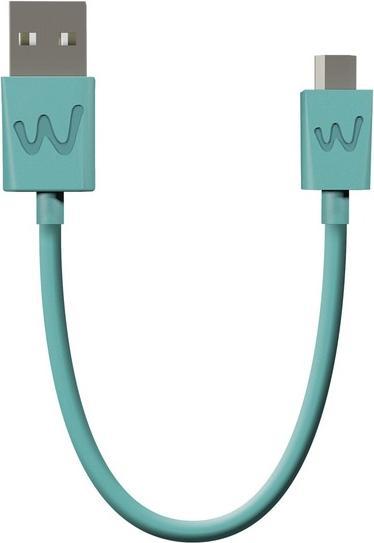 Actual product image Wiko Cable Usb/Micro-Usb 20cm Bleen (0.20 m, USB 2.0)