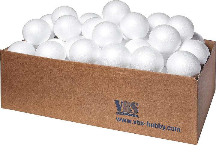 Produktbild VBS XXL Styroporkugeln, Ø 4 cm, 100 Stück