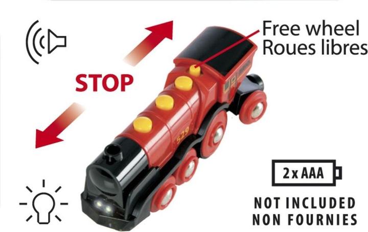Actual product image Brio Red Lola
