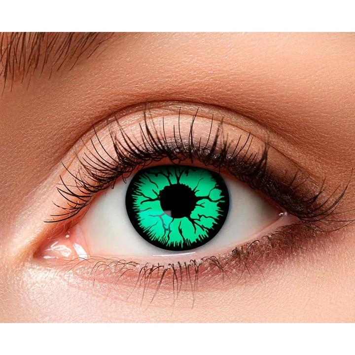 Immagine prodotto Boland Lenti a contatto Freaky Clown: Lenti settimanali (Verde)