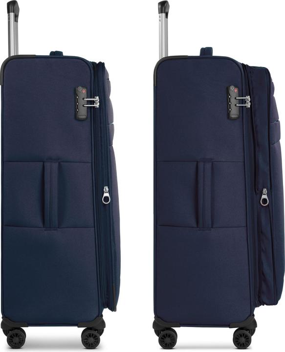 Immagine prodotto Worldpack Carrello Chicago a 4 ruote L 78 cm con piega ad espansione (95 l, XL (da 115l))