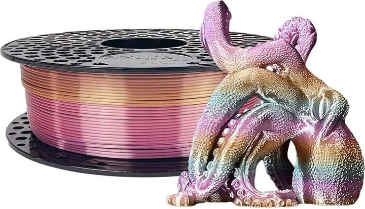 Produktbild AzureFilm SILK TROPICANA 1,75mm 1kg 3D FILAMENT (PLA, 1.75 mm, 1000 g)