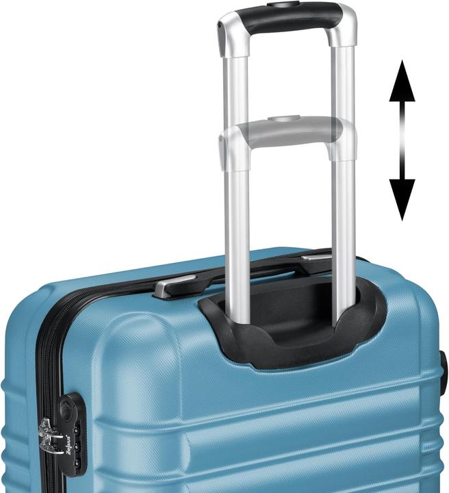 Image du produit Zelsius Set de 4 valises rigides (Bagage à main (jusqu'à 50l), M (50 - 90l), L (90 - 115l))
