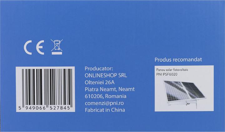 Produktbild PNI IP65 Live-PTZ-Videoüberwachungskamera 5 MP, GSM 4G, Micro-SD-Kartensteckplatz, Bewegungserkennun