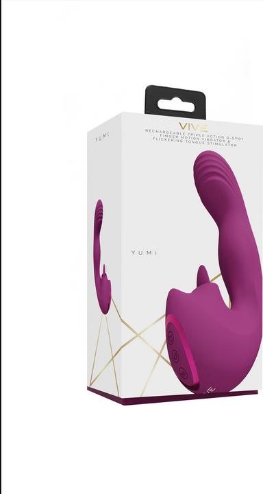 Actual product image Shots Yumi - Triple G-Spot Finger Motion Vibrator