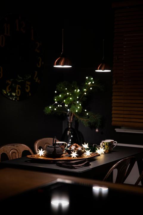 Produktbild Sterntaler LED Sternenkette 8cm IP44 weiss (8 m)