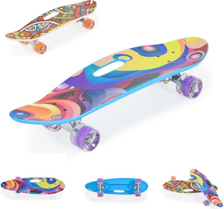 Byox Skateboard 26 Zoll mit Griff (25.59")