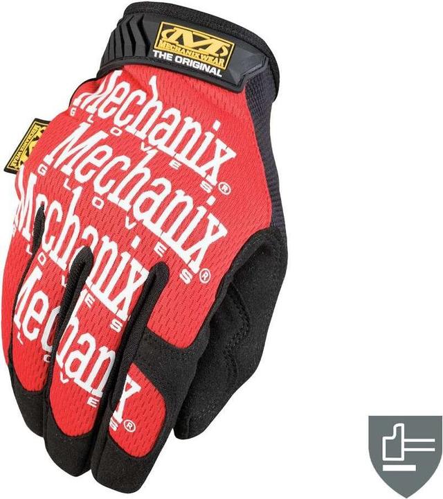Image du produit Mechanix Wear Gants Mechanix The Original rouge taille S. Velcro, similicuir, Trek Dry (S)