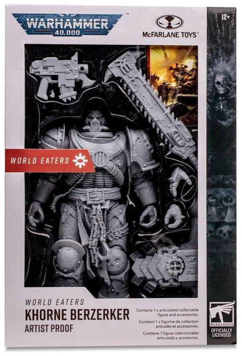 Produktbild McFarlane Warhammer 40k Actionfigur Chaos Space Marines (World Eater) (Artist Proof) 18 cm