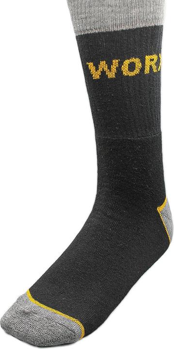 Produktbild Casativo 3er-Set Arbeitssocken WORX, Herren, Gr. 39-42, Schwarz-Grau (3er Pack, 39 - 42)