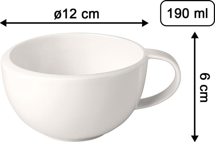 Actual product image Villeroy & Boch NewMoon coffee cup (290 ml, 1 x)