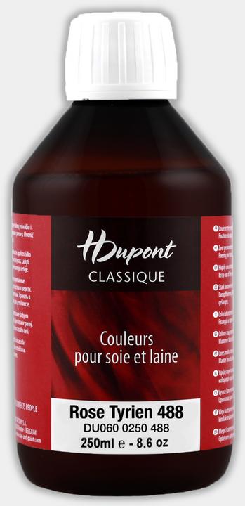 Actual product image H Dupont Silk colour Classique (Tyrian pink)