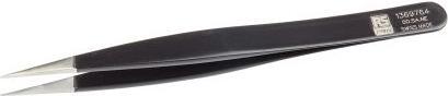 Image du produit Rs Pro ESD epoxy coated tweezers straight 120mm