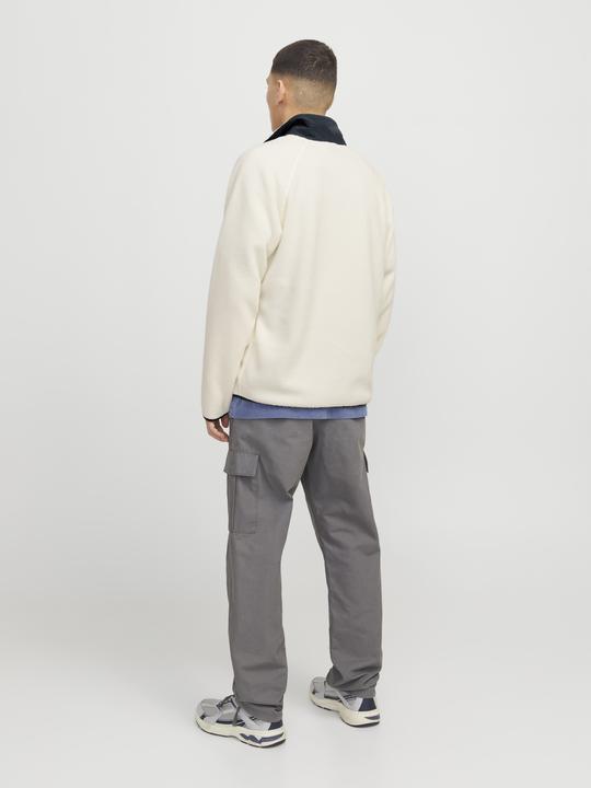 Actual product image Jack & Jones Single-coloured fleece sweatshirt Fleece sweatshirt (XXL)