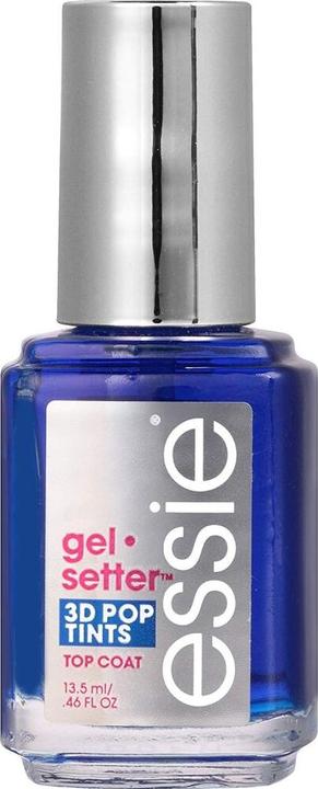 Produktbild Essie Gel-setter 3D Gel Effect Tinted Top Coat - 10 Birds Eye Blue 13.5ml (10 Birds Eye Blue, Top Coat)
