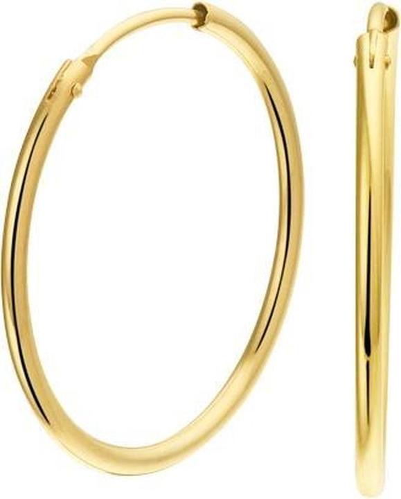 Marie Celeste Oorringen Roundrohr - 25 mm - Gold