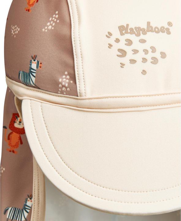 Actual product image Playshoes Sommermütze Wildtiere Braun Gr. 49 cm (49)