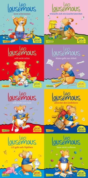 Produktbild Pixi-Bundle 8er Serie 219: Leo Lausemaus (Deutsch, Anna Casalis, 2014)