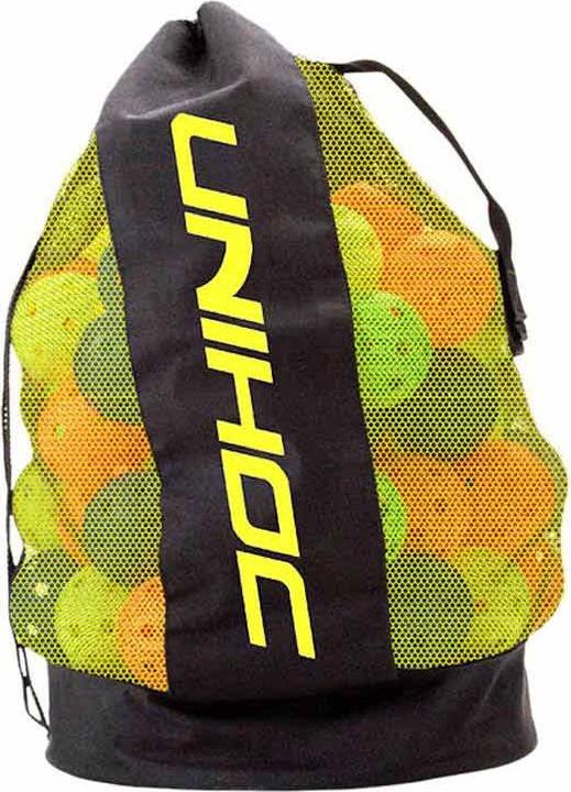 Unihoc Balltasche schwarz/neon gelb