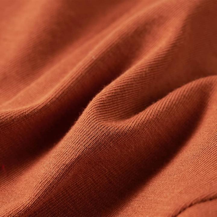 Image du produit VidaXL T-shirt manches longues enfant Cognac 140,Matière : 95% coton. 5 (140)
