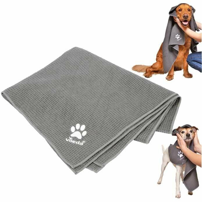 Produktbild Vileda Pet Pro Microfaser-Handtuch M (grau, Gr??e M, 45 x 70cm) (45 x 70 cm)
