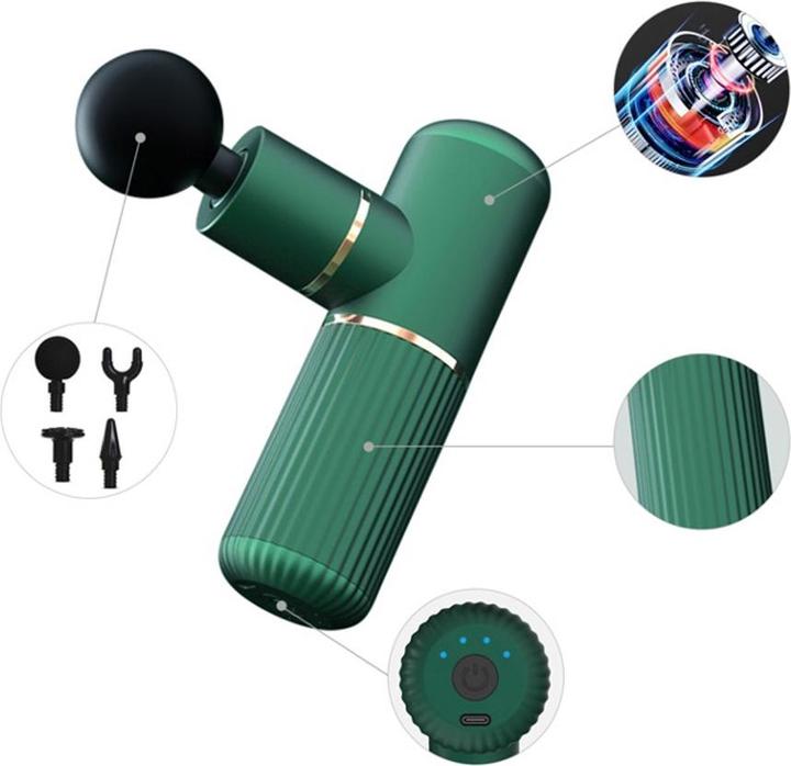 Actual product image Kiwikā Pistolet de massage