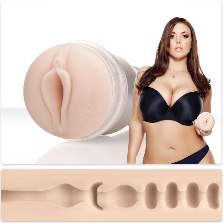 Actual product image Fleshlight Angela White Lotus