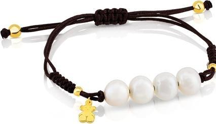 Produktbild Tous Dark brown bracelet with Nudos pearls 313031510