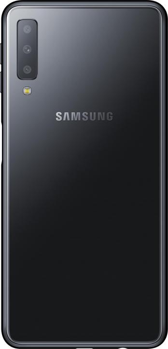 Produktbild Samsung Galaxy A7 EU (64 GB, Black, 6", Dual SIM + SD, 24 Mpx, 4G)