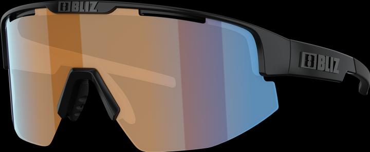 Actual product image Bliz Matrix Nano Optic Nordic Light (Matt Black, orange w blue multi)