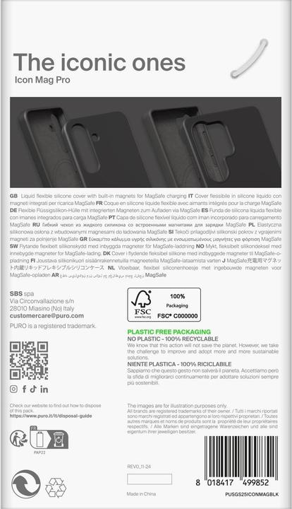 Actual product image Puro Backcover (Samsung Galaxy S25 Ultra)