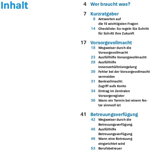 Label énergétique Das Vorsorge-Set (Allemand, Stiftung Warentest, 2024)