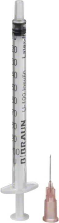 Immagine prodotto B.Braun Insulin 1 ml duo mit Kanüle G26 (Siringa di insulina)