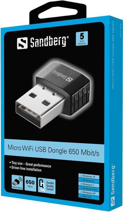 Immagine prodotto Sandberg Micro Wifi Dongle (USB)