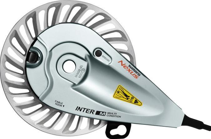 Actual product image Shimano NEXUS BR-C6000 VR M9 roller brake (Front wheel brake, Brake kit)