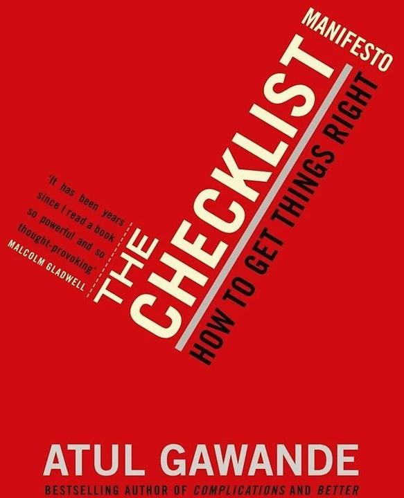 Immagine prodotto The Checklist Manifesto (Inglese, Atul Gawande, 2011)