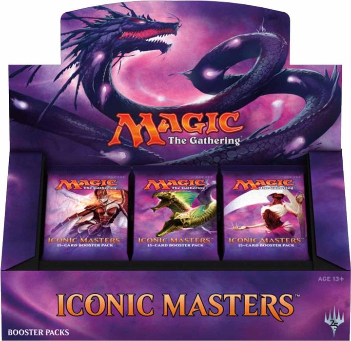 Immagine prodotto Magic the Gathering Iconic Masters Booster Box - EN (Inglese, Display del booster)