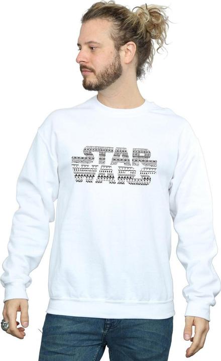 Immagine prodotto Star Wars Aztec Logo Mono Felpa Uomo (XXL)