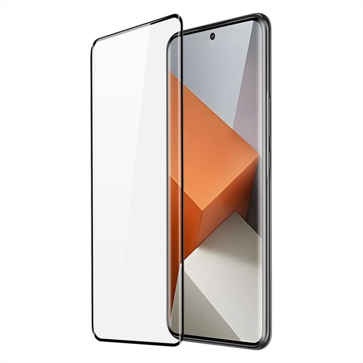 Actual product image Dux Ducis Redmi Note 13 Pro Plus armoured glass - Black (1 Piece, Xiaomi Redmi Note 13 Pro 5G)