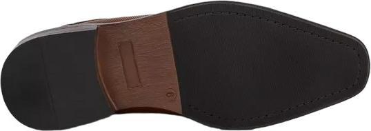 Actual product image Debenhams Mens Chesham Perforated Leather Derby Shoes (44.5)