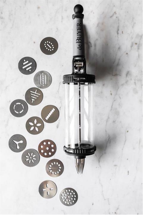 Actual product image de Buyer Le Tube PRO garnish syringe for chefs (Piping bag, 750 ml)